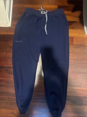 Figs Navy Drawstring Jogger Pants